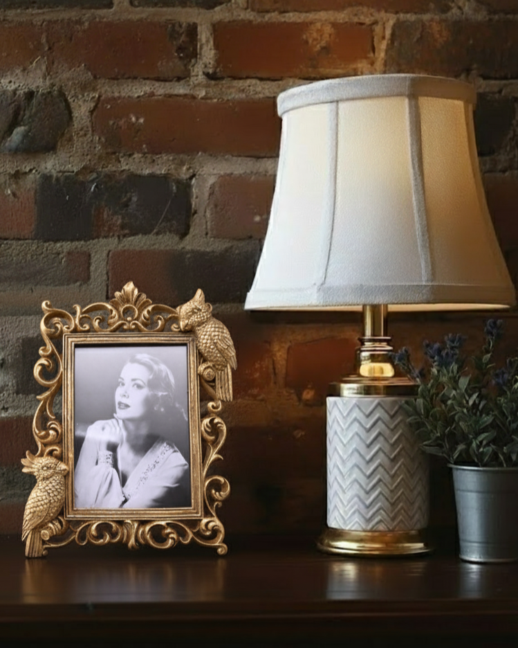 Vintage Bird Photo Frame 