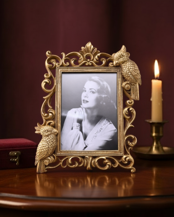 Vintage Bird Photo Frame 