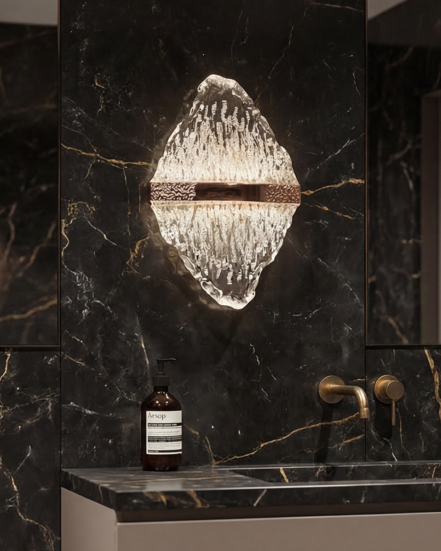 Glacier Acrylic Edge Wall Light 