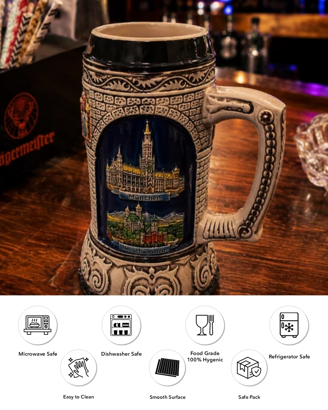 Deutschland Heritage - Vintage Stein Beer Mug 
