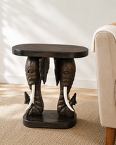 Royal Dual  Elephant Console Table - 46 Cm 