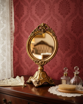 Victorian Elegance Table Top Mirror 