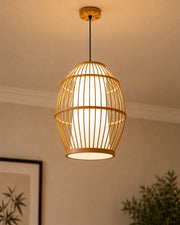 Woven Cage Pendant Light