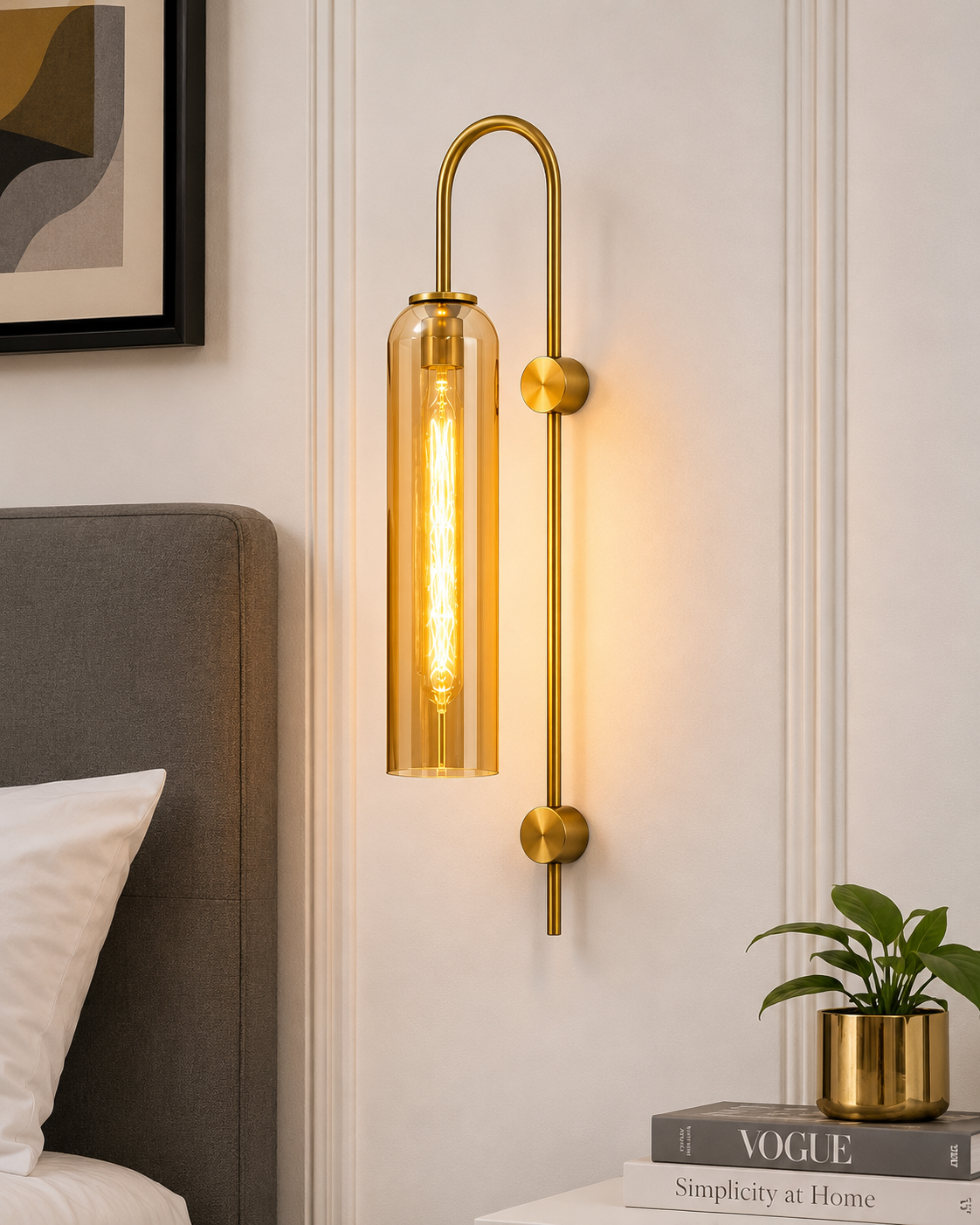 Ithaca Wall Sconce - Amber