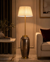 Antique Bronze Floor Lamp 