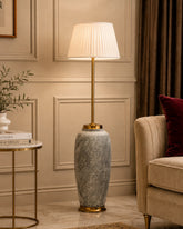 Vintage Ash Floor Lamp 