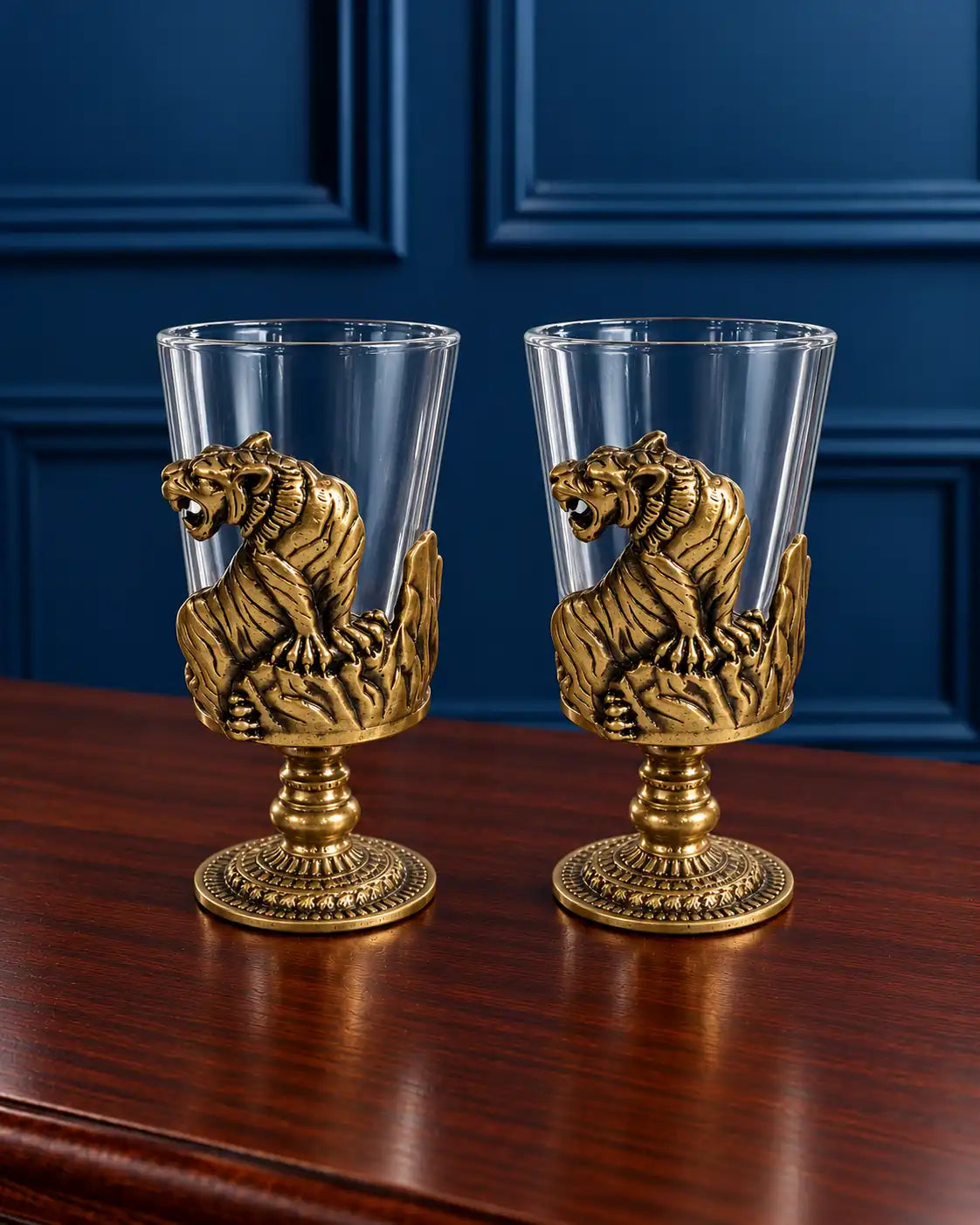 Tiger Sculptural Shooters - Set of 2