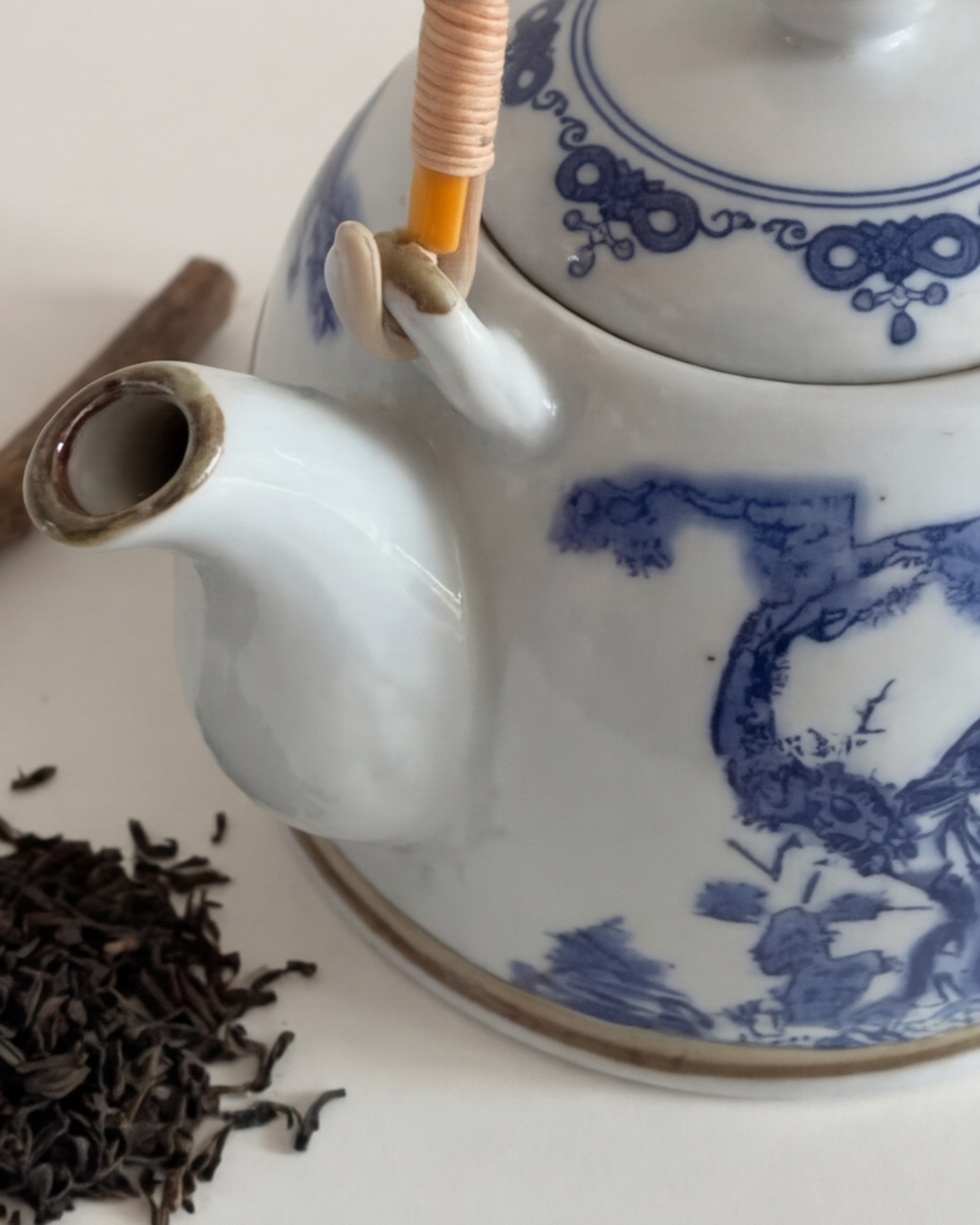 Oriental Landscape Tea Kettle 