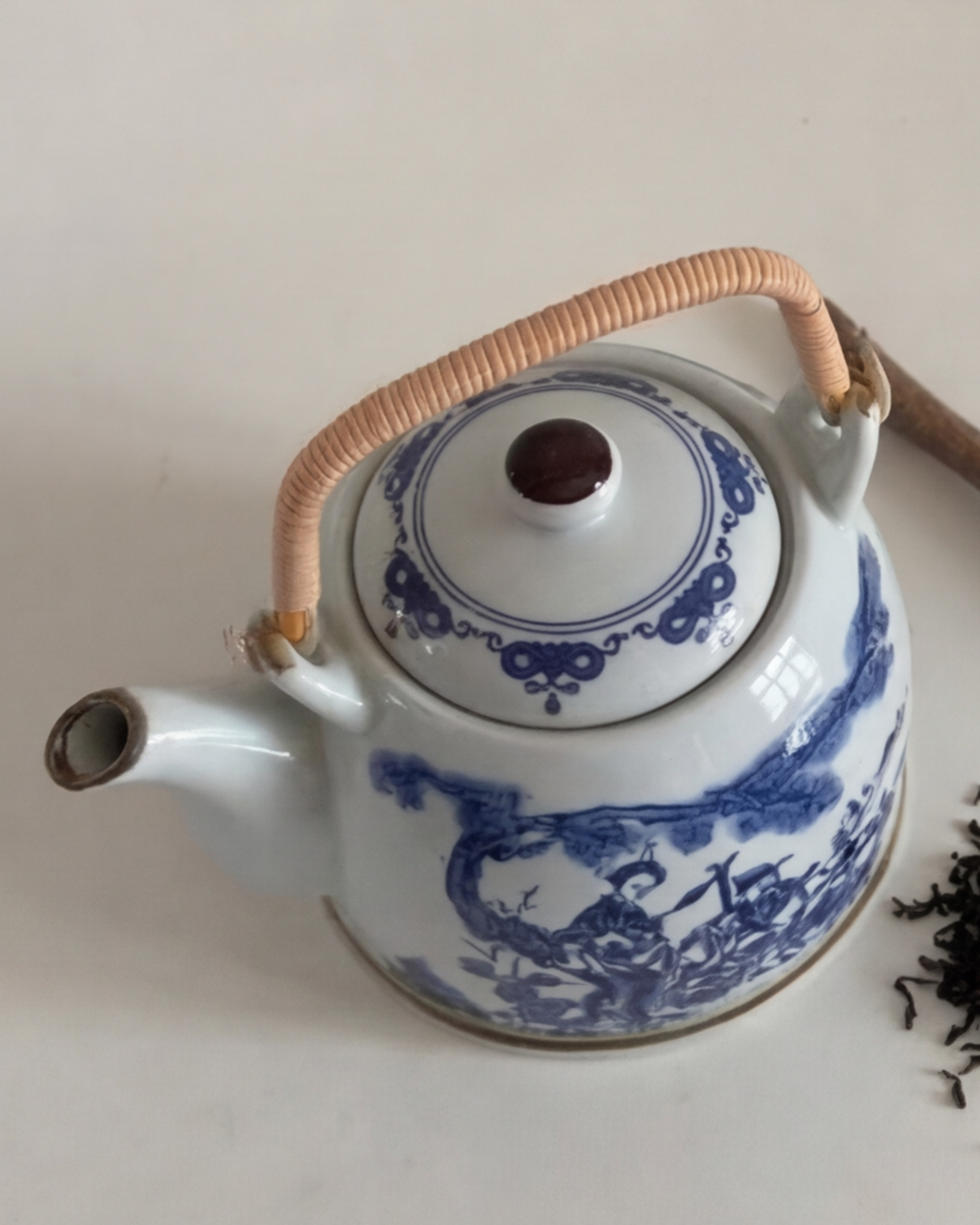 Oriental Landscape Tea Kettle 