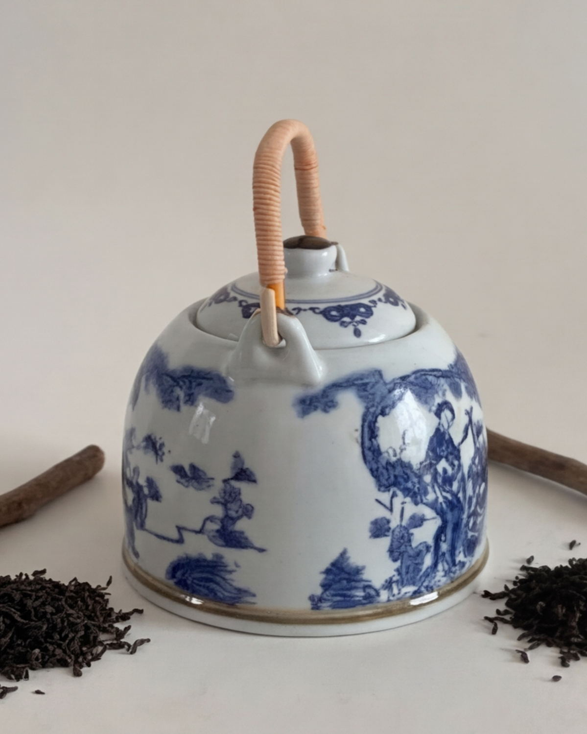 Oriental Landscape Tea Kettle 