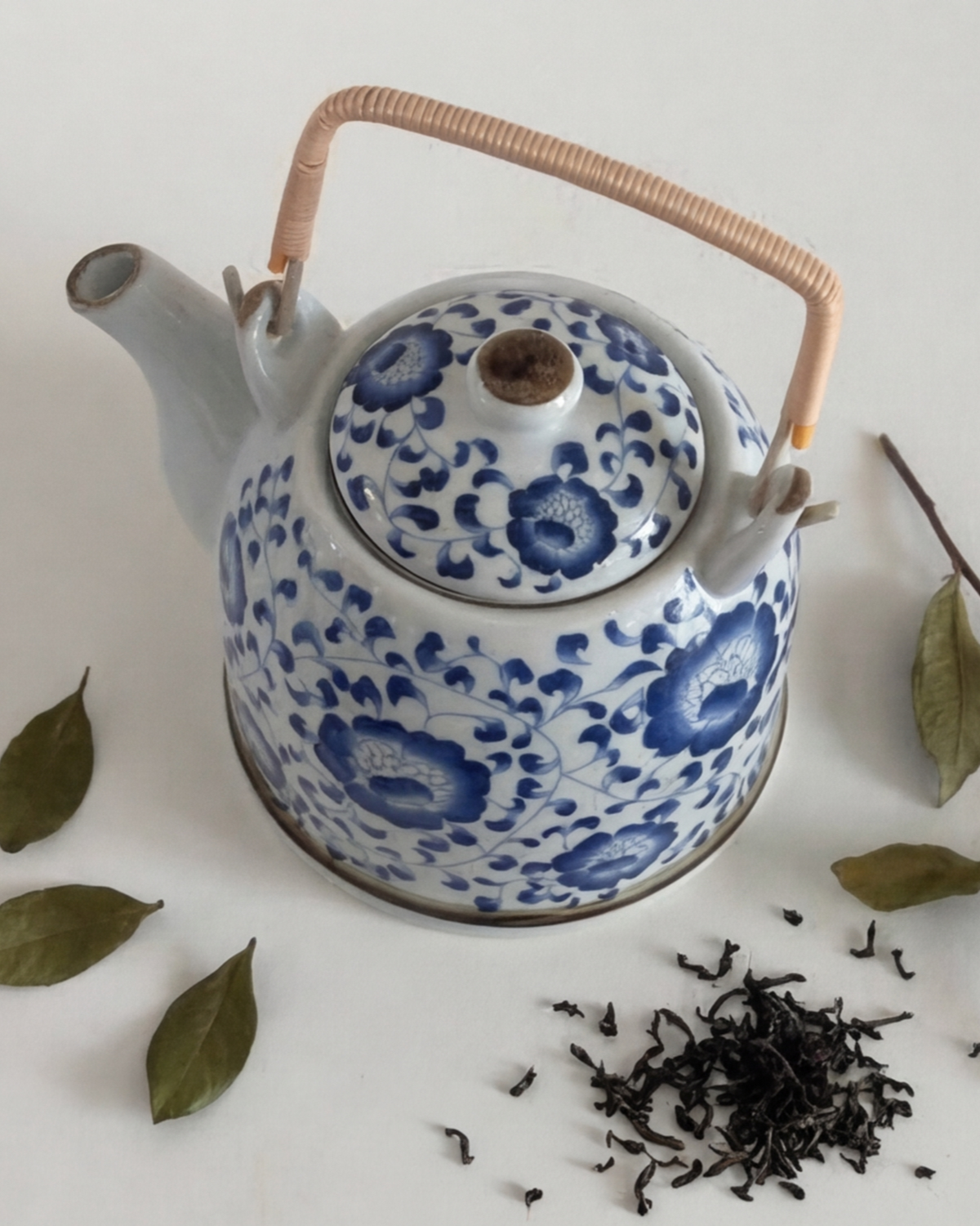 Imperial Blue Blossom Tea Kettle 