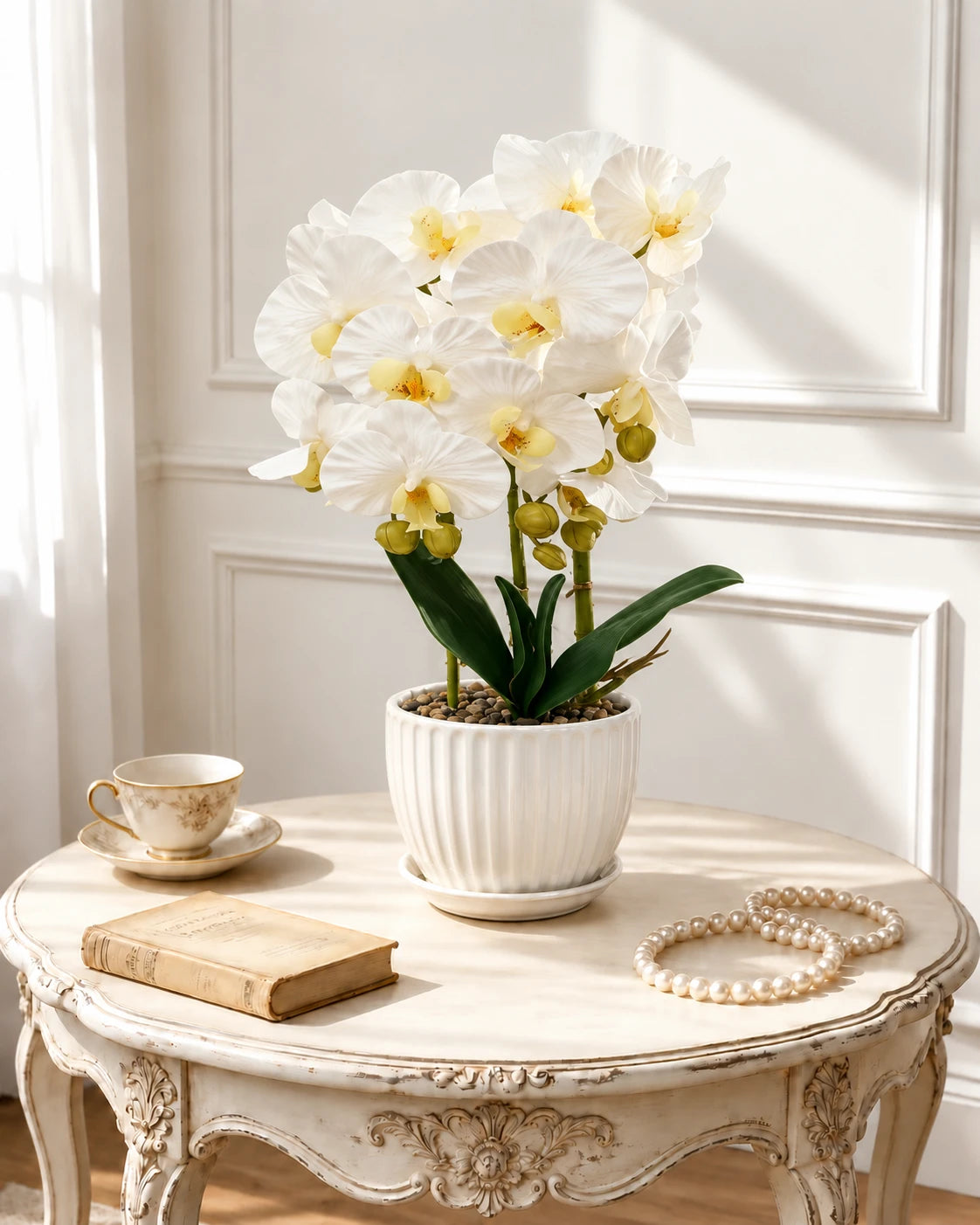 Moth Orchid Artificial Flower Arrangement