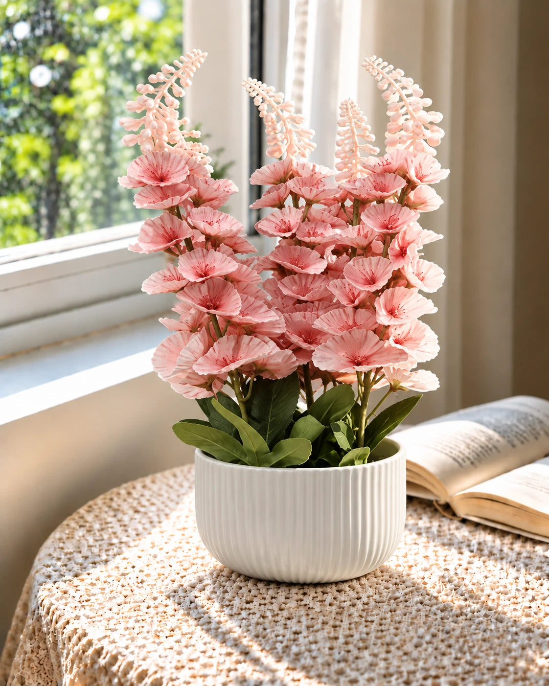 Delphinium Artificial Flower Arrangement