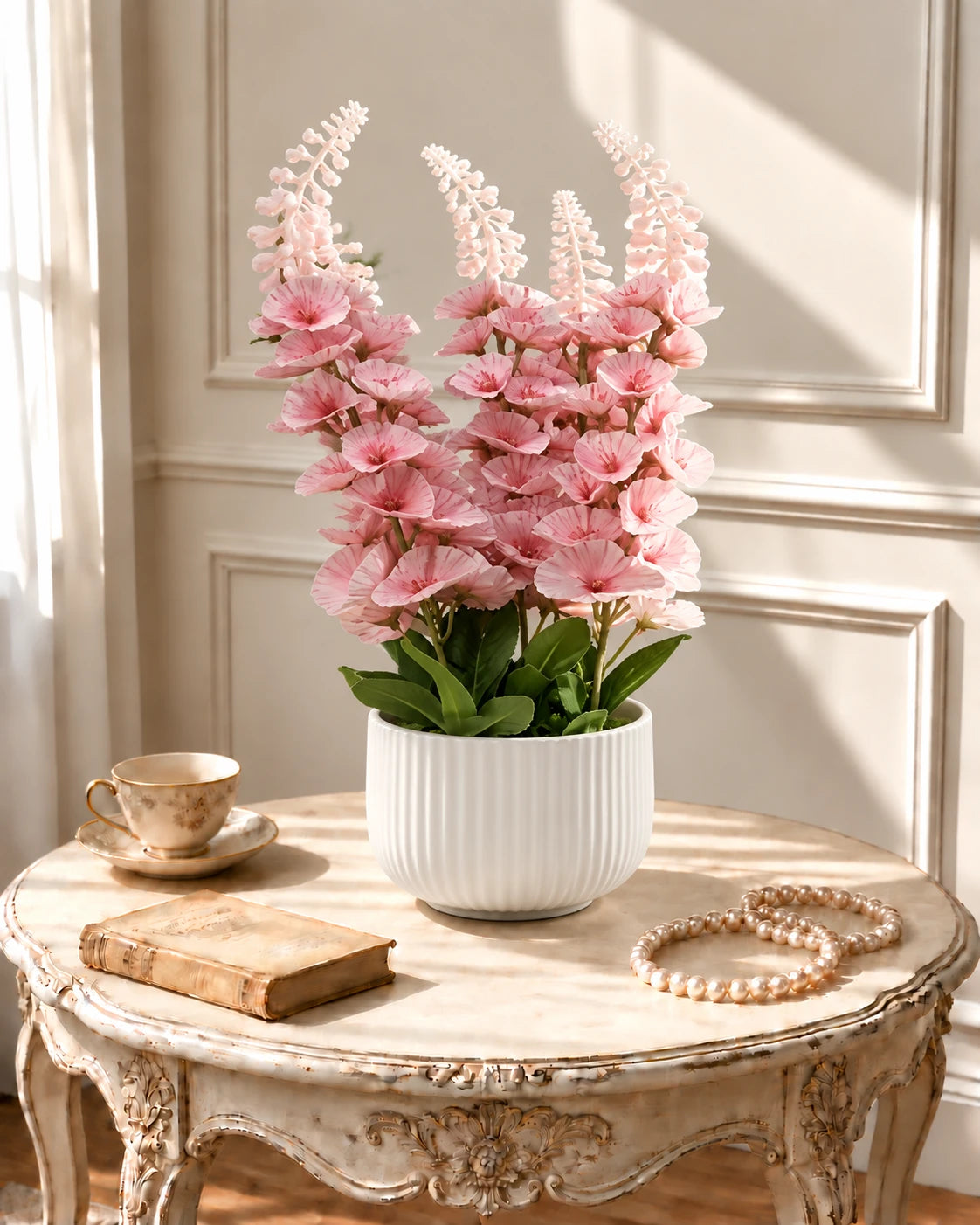 Delphinium Artificial Flower Arrangement
