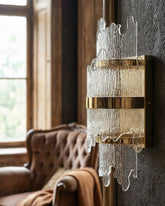Glaciera Crown Wall Light 