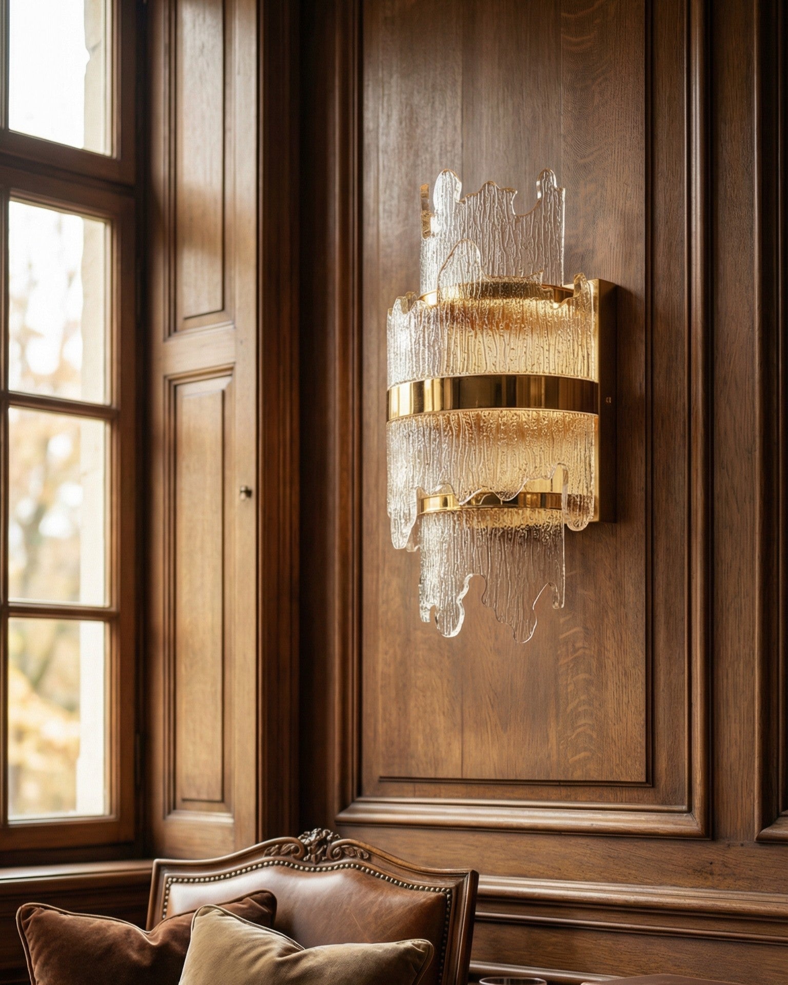 Glaciera Crown Wall Light 