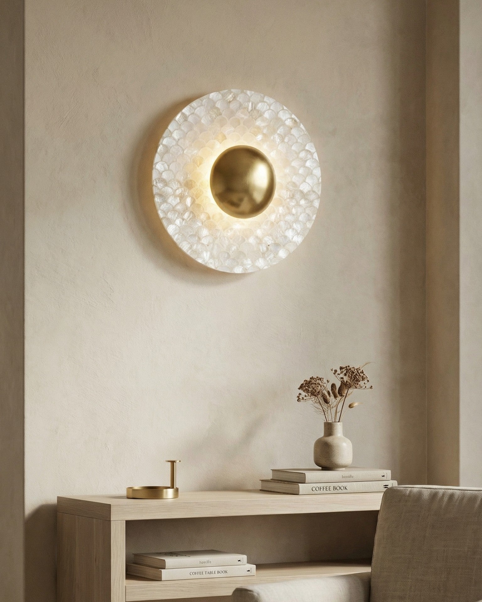 Luminara Shellcrest Wall Light 