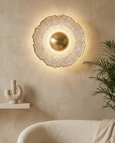 Aurevon Prismora Disc Wall Light 