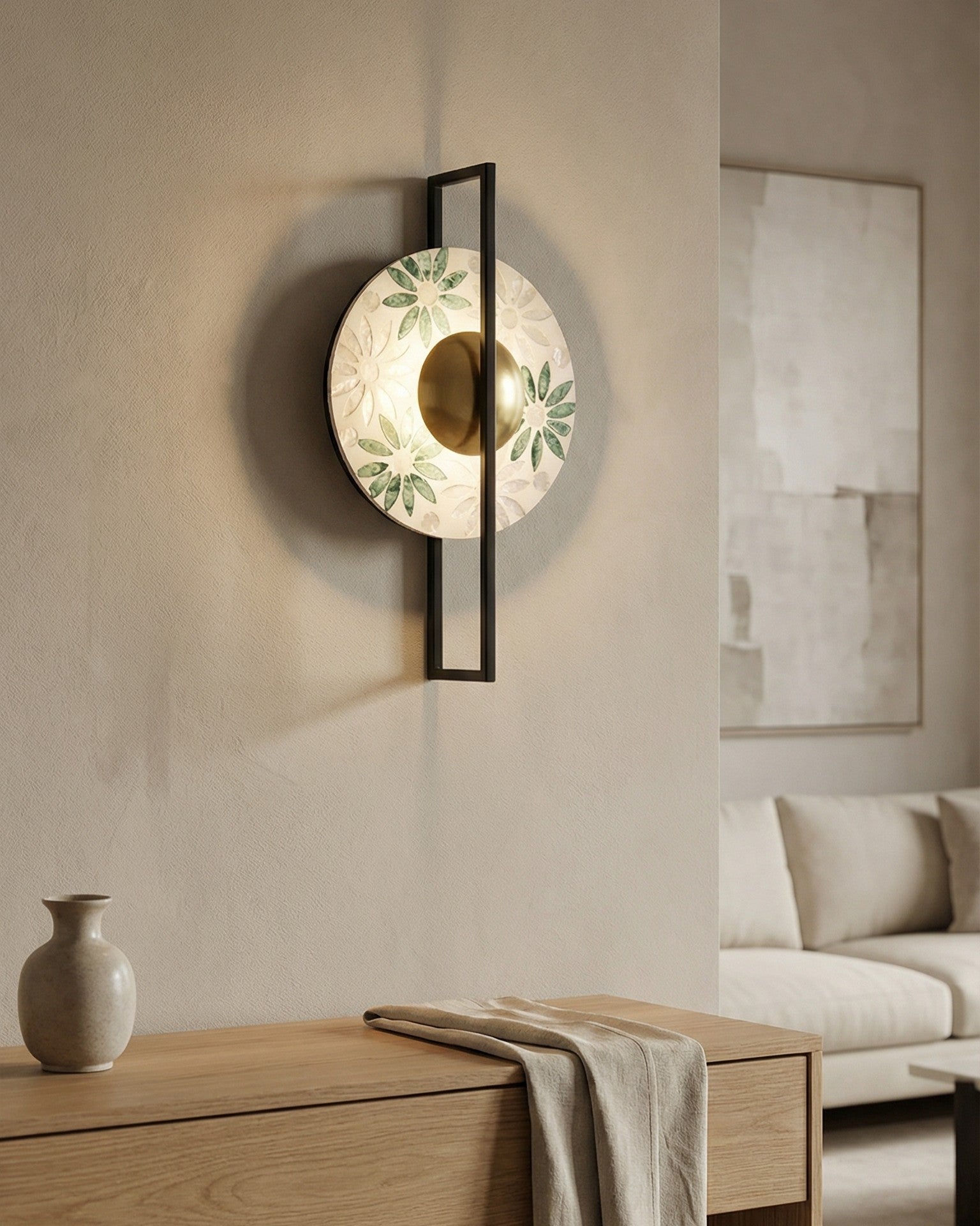 Verdistra Axis Disc Wall Light 