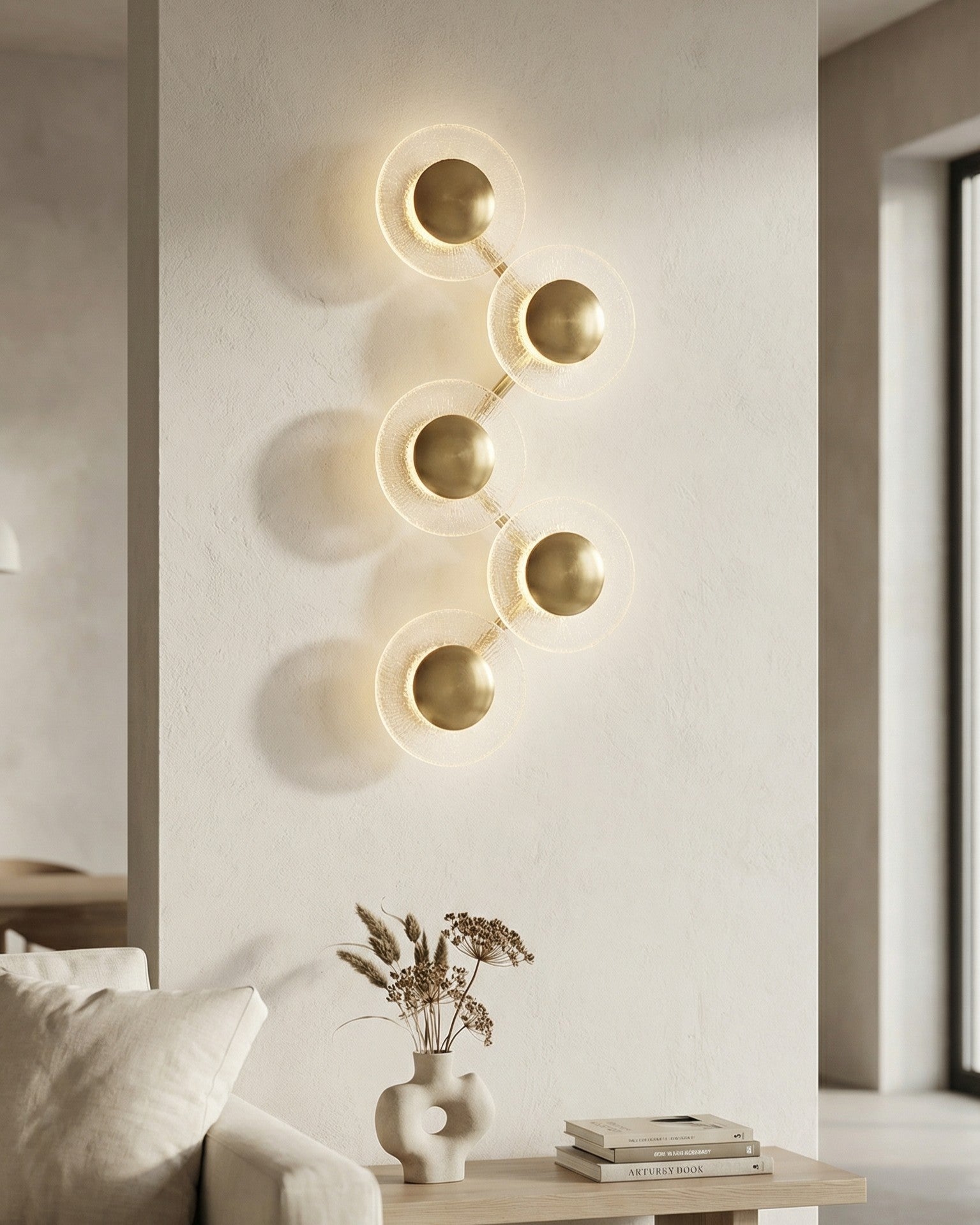 Pentora Lume Cascade Wall Light 