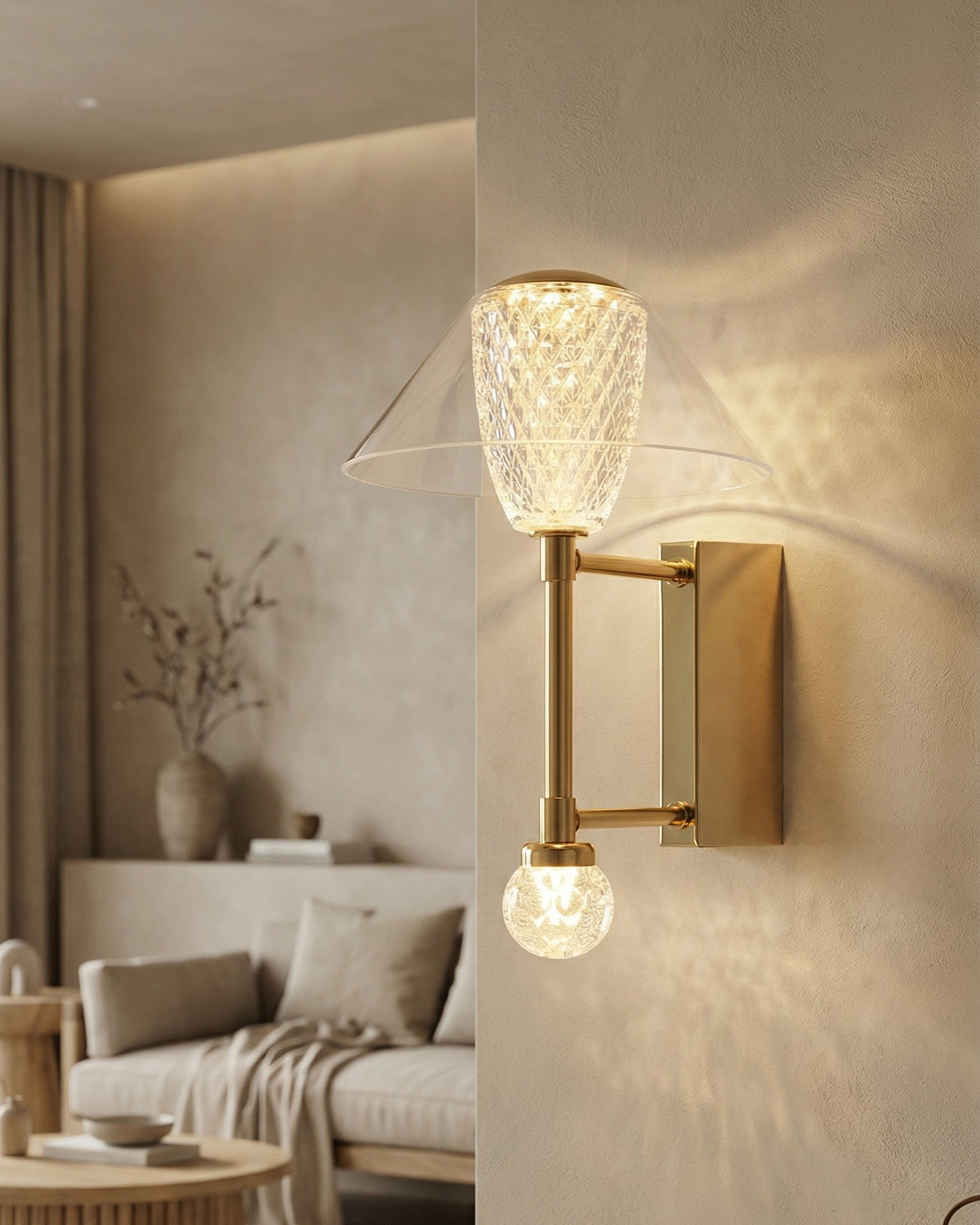 Lumora Canopy Wall Light