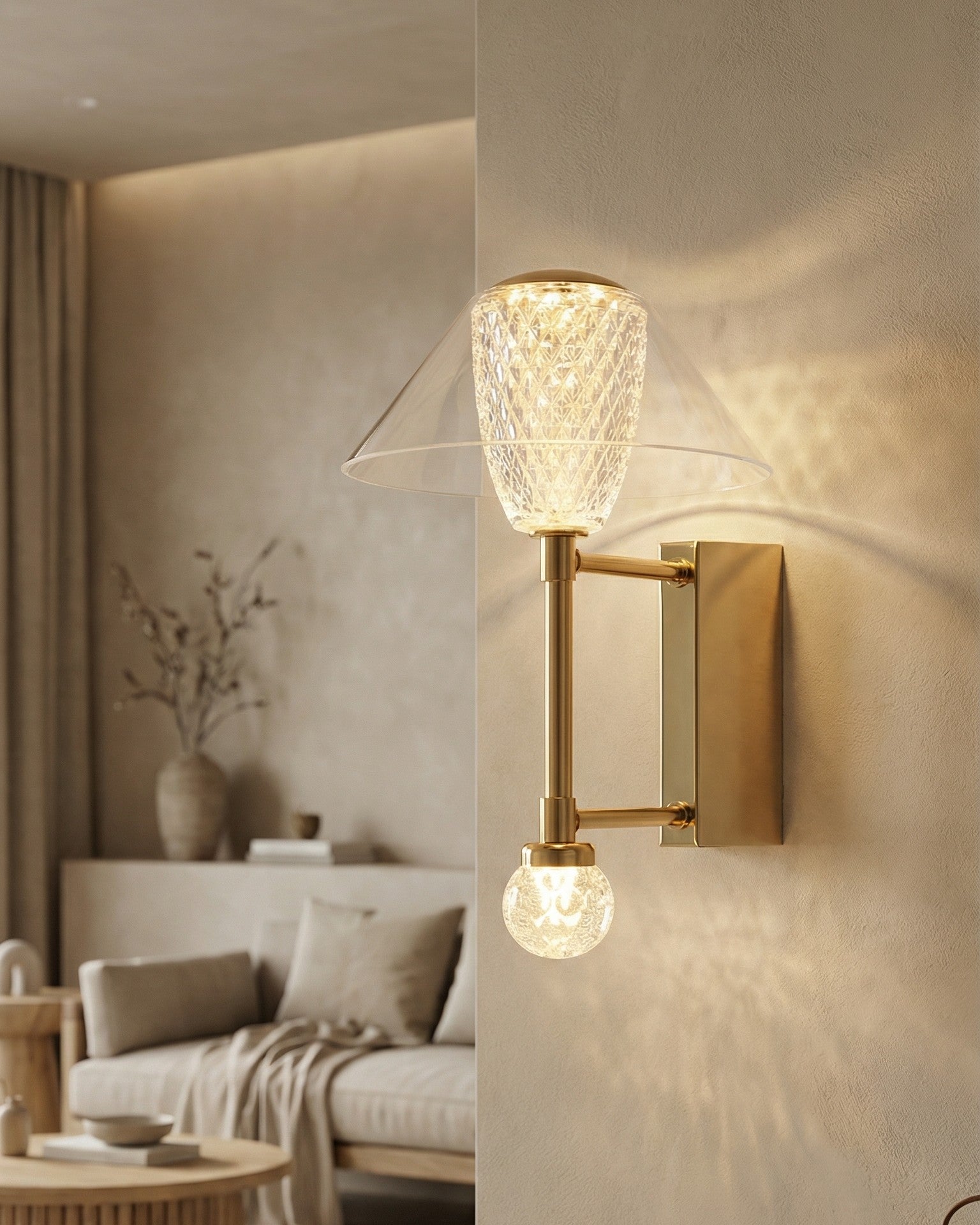 Lumora Canopy Wall Light 