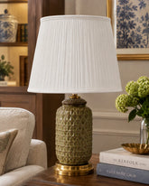 Sage Diamond Table Lamp - Large 