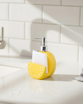 Lemon Sope Dispoance With Scrub Holder 