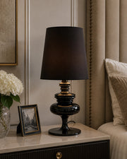 Imperial Glow Table Lamp - Black