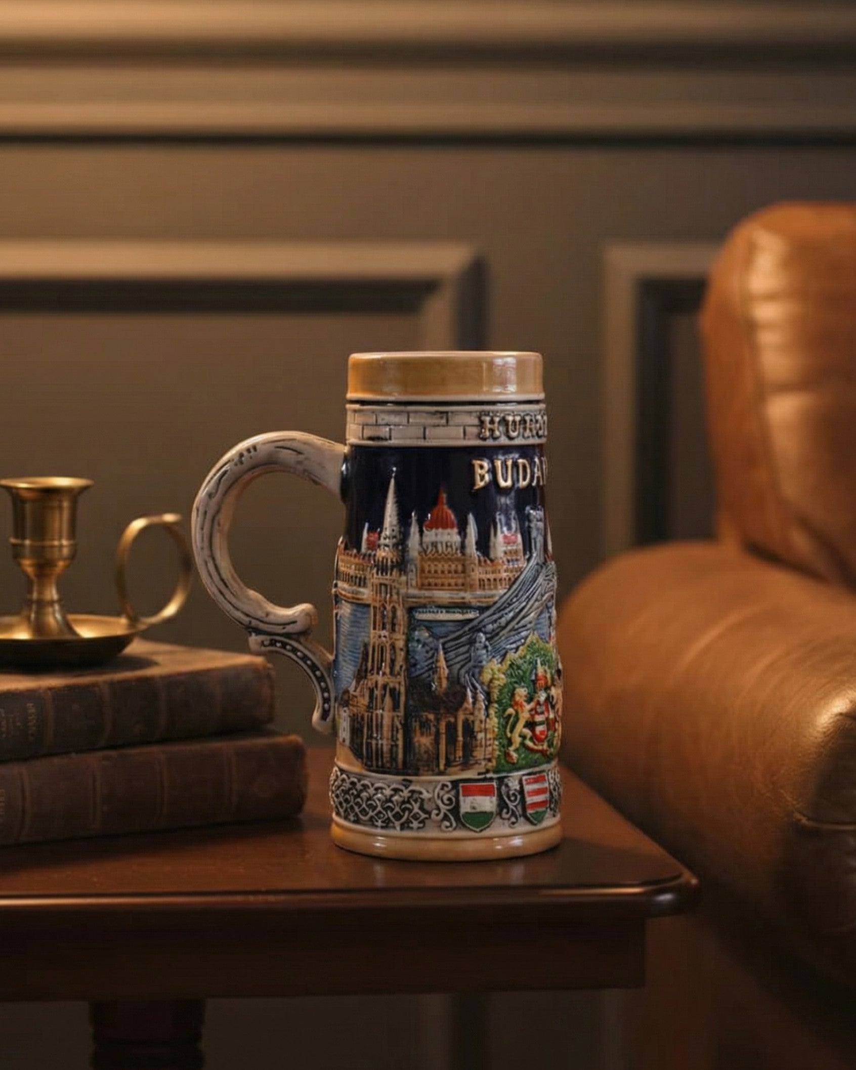 Budapest Hungary Vintage Stein Beer Mug 