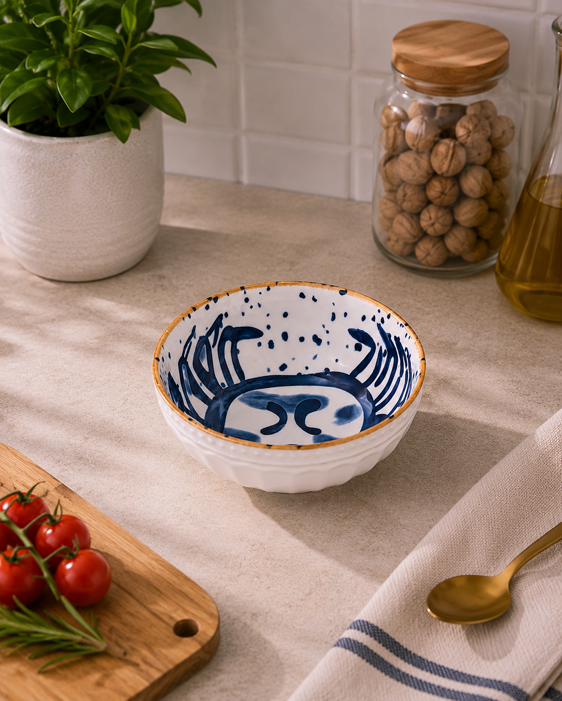 Blue Legacy Japanese-Style Bowl - Set Of 6 