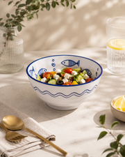 Ocean Breeze Ceramic Bowl