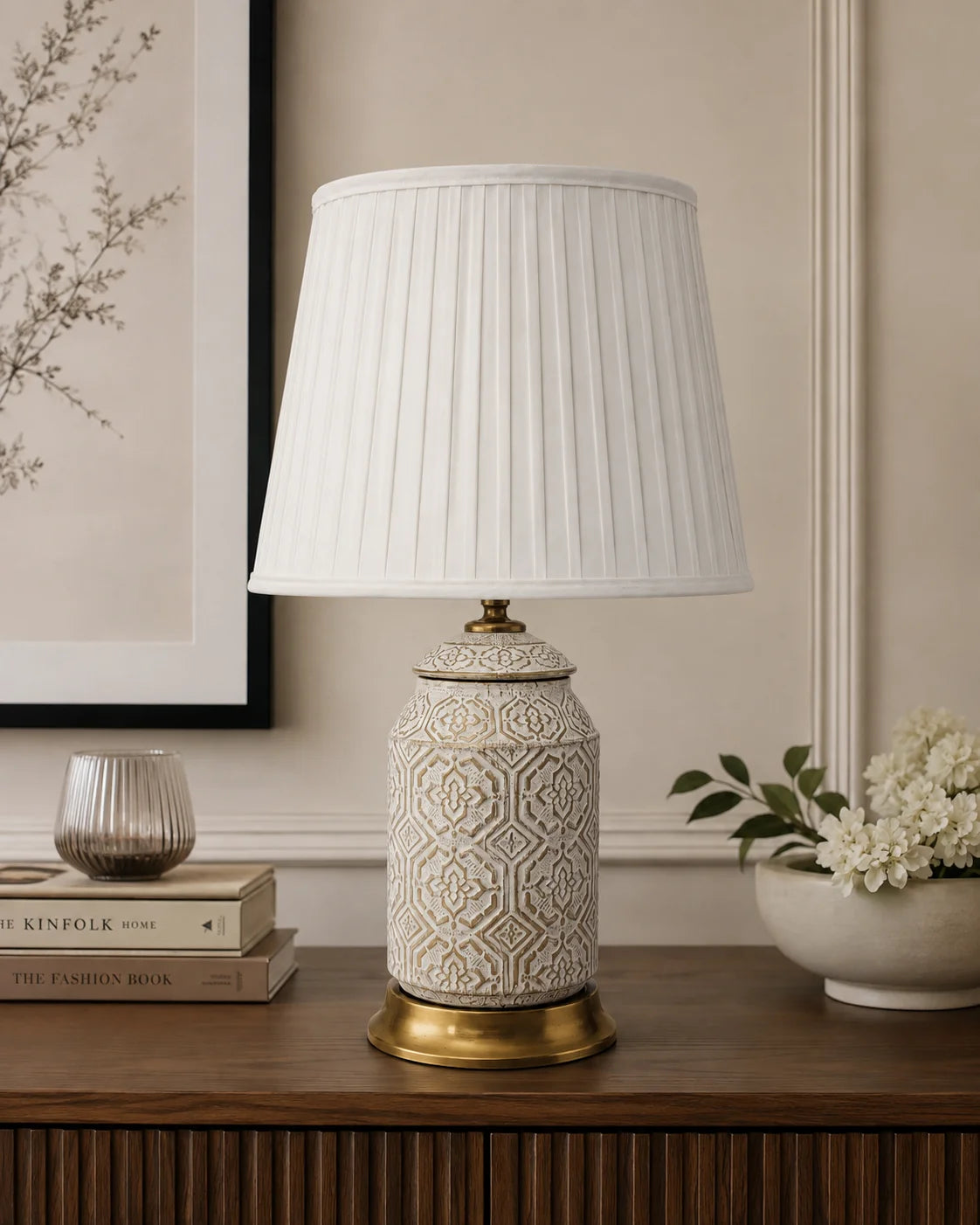 Mosaic Ceramic Table Lamp - Small 
