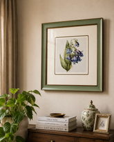 Whispering Bells: Bluebell's Delicate Charm Print "25x25" Inches 