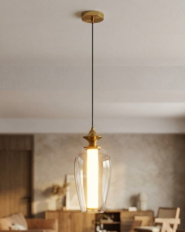 Clario Bloom Pendant Light - Clear 