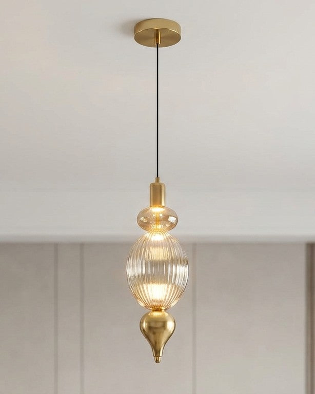 Orlina Crystal Drop Pendant Light 