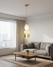 Opalune Stacked Pendant Light
