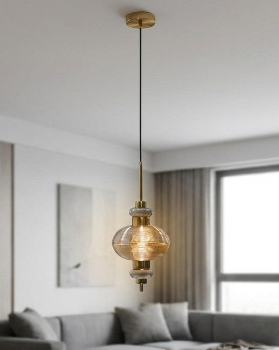 Aurelix Orbit Pendant Light - Smoke 