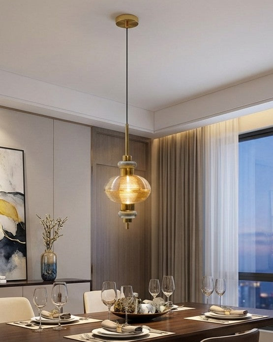 Aurelix Orbit Pendant Light - Smoke 