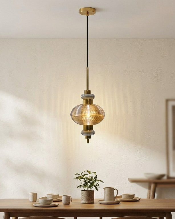 Aurelix Orbit Pendant Light - Smoke 