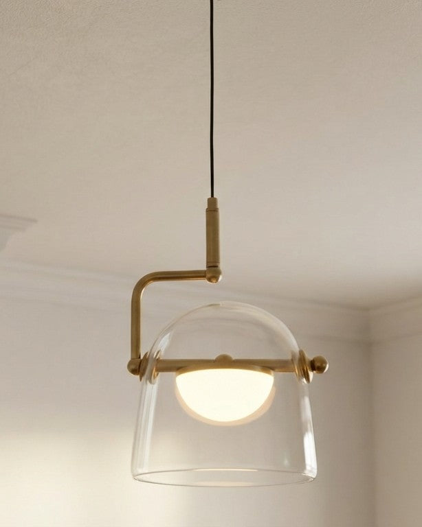 Arcello Dome Pendant Light - Clear