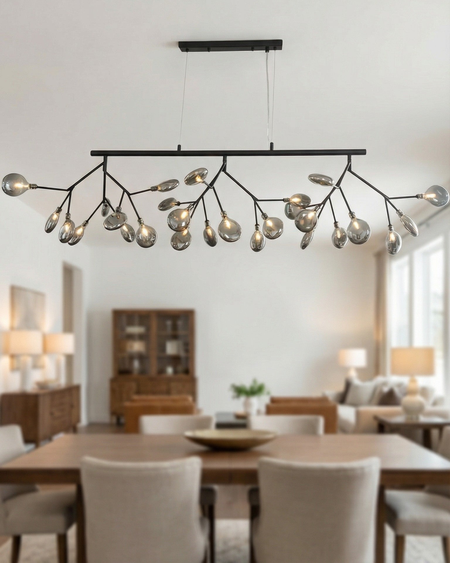 Branch Style Linear Chandelier 