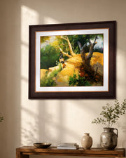 "The Forest" Handmade Oil Painting 20"x24"