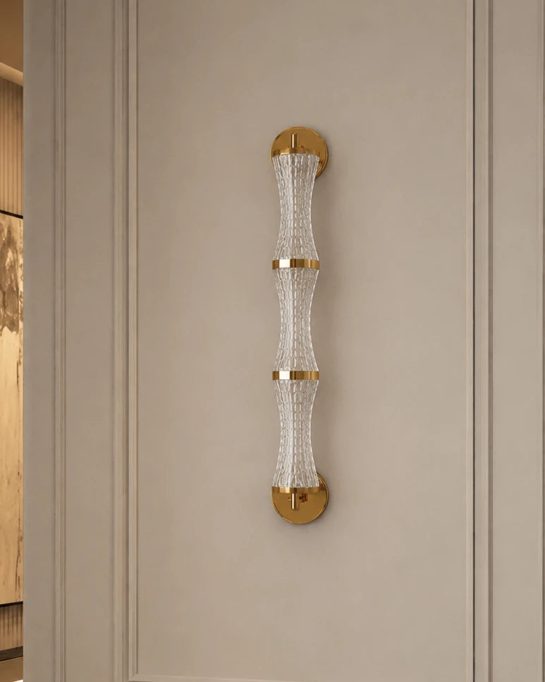 Golden Glow LED Wall Light