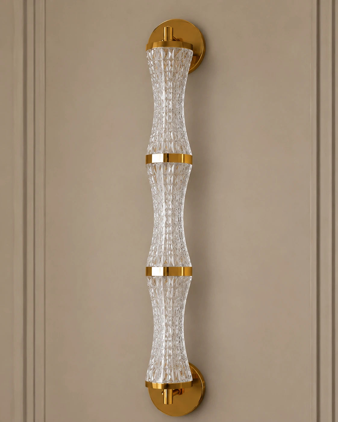 Golden Glow LED Wall Light 
