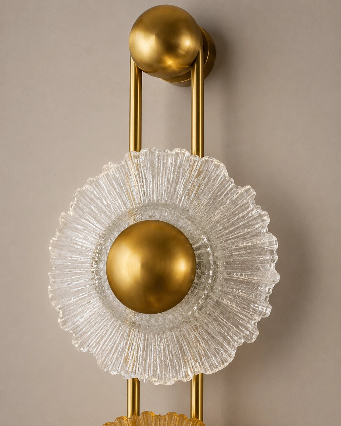 Trio Bloom LED Glass Wall Sconce