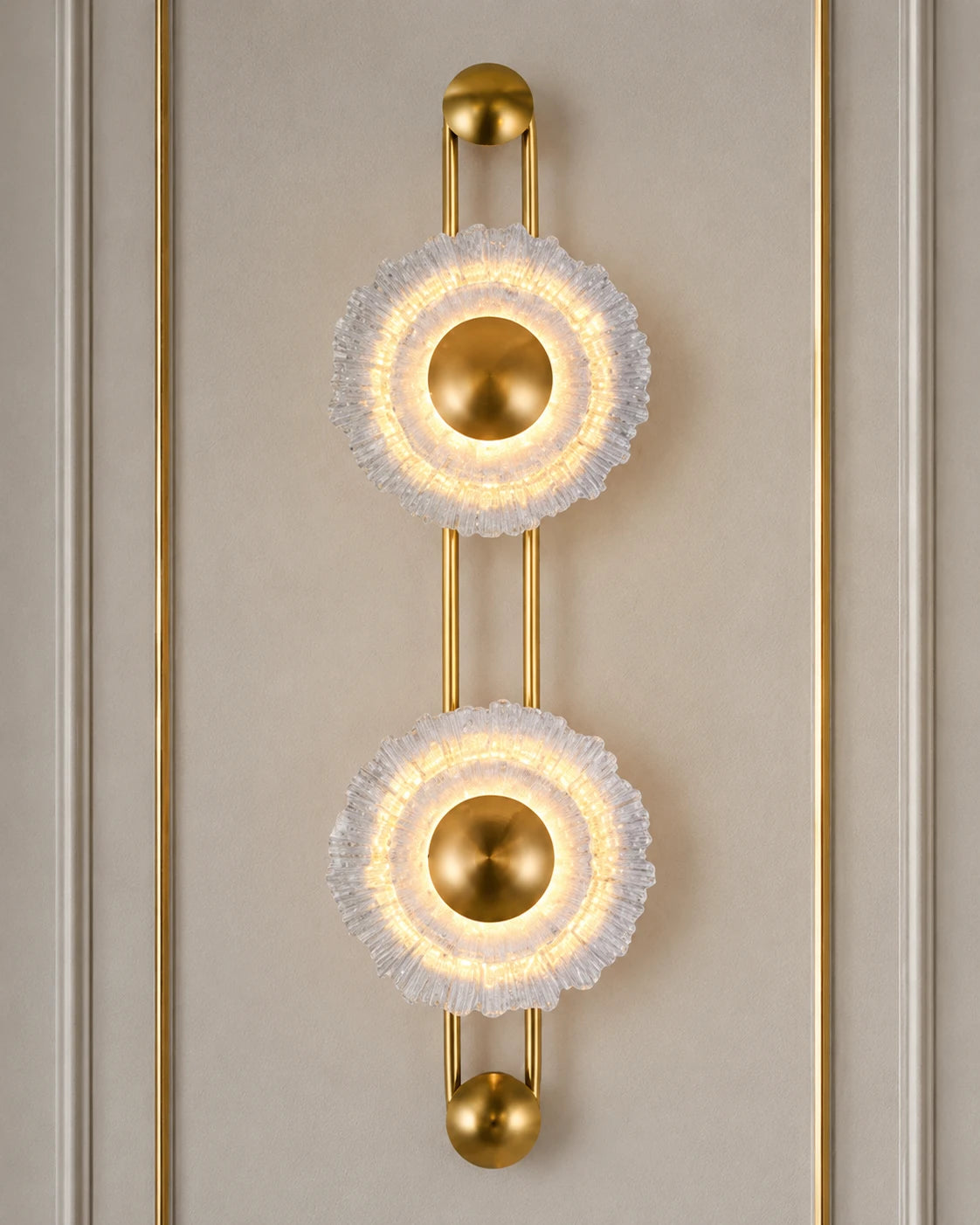 Luxury modern wall light for bedroom and living room