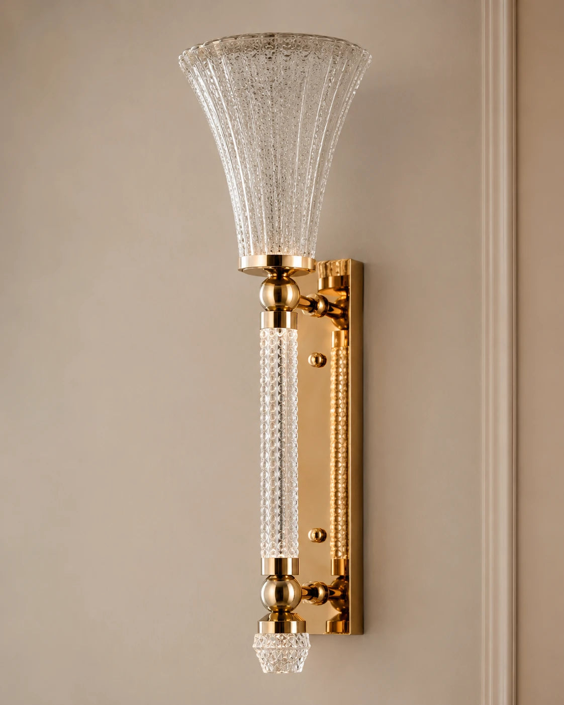 Aurevia Fluted LED Wall Sconce 