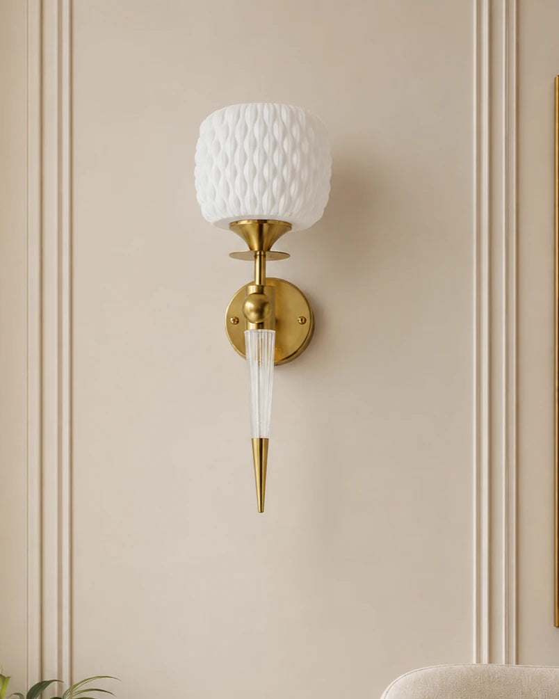 Lumière Cascade Gold Wall Light