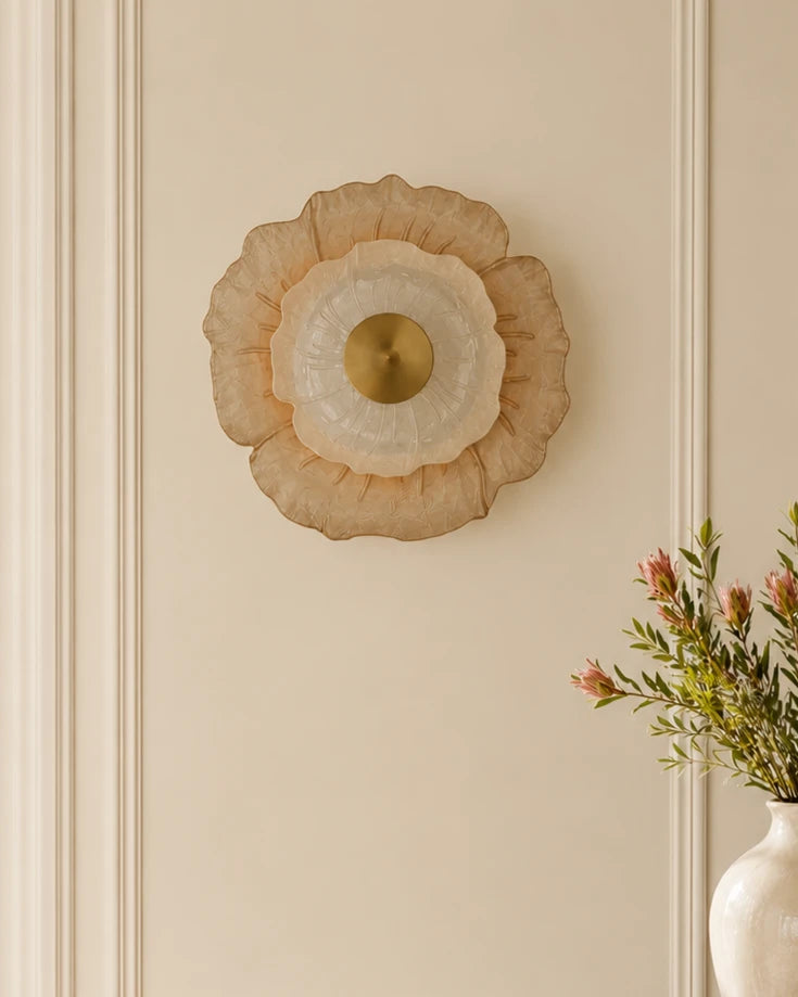 Solara Petal Glow Wall Light